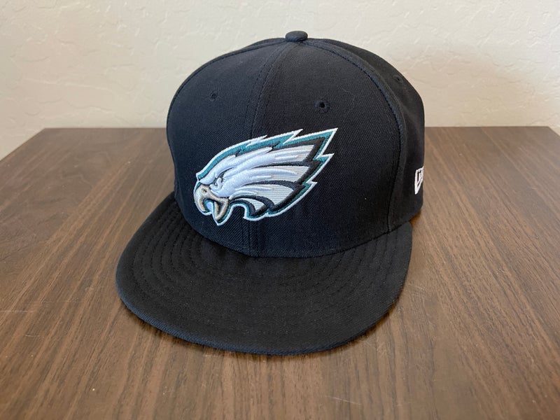 Philadelphia Eagles NFL FOOTBALL NEW ERA 59FIFTY Size 7 3/8 Fitted Cap Hat!