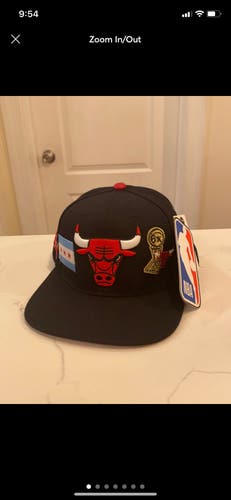 Bulls Championship Cap 6x  Pro Standard Cap