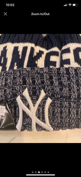 Yankees Pom Winter Hat Adult