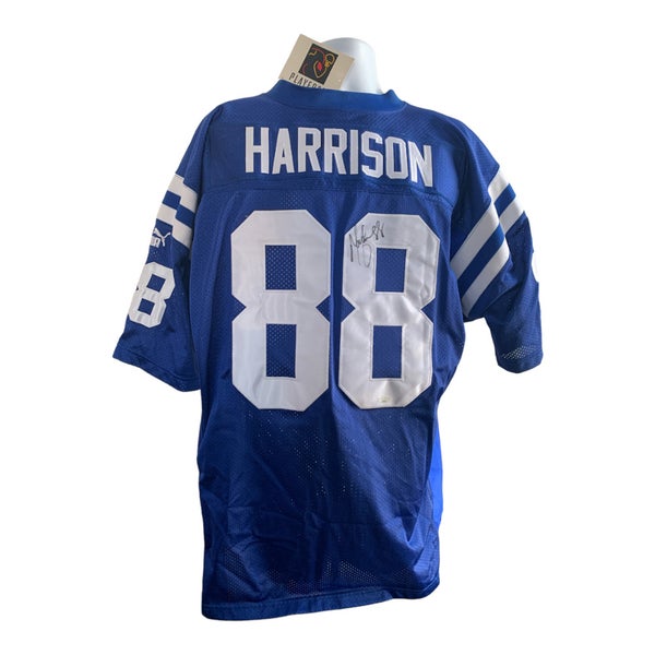 MARVIN HARRISON CERTIFIED AUTHENTIC GAME USED JERSEY CARD INDIANAPOLIS COLTS