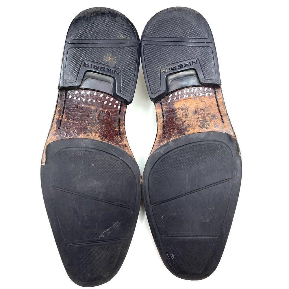 Cole Haan Leather Split Toe Lace Up Dress Shoes Black C0517B  display picture 2