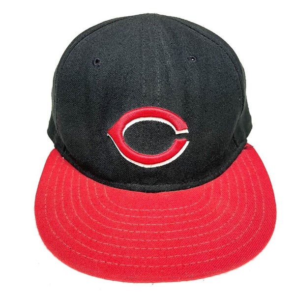 Cincinnati Reds New Era 59Fifty Authentic On Field Black 7 1/8 Fitted Cap Hat