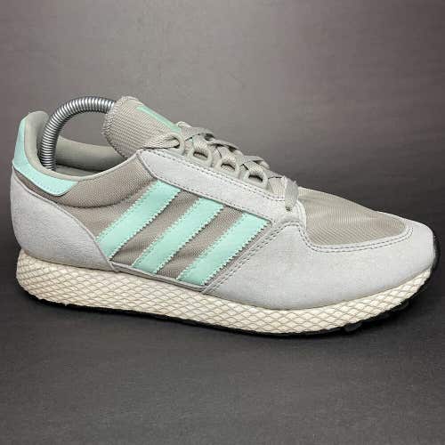 Adidas Forest Grove Women's Shoes Sesame Running Gray White Teal B75612 Size 10