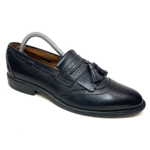 Allen Edmonds Bradenton Mens Sz 8.5 B Kiltie Tassel Leather Loafers Casual Shoes