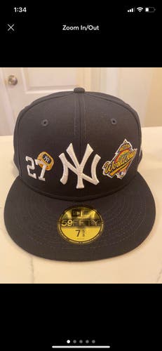 Yankees 27 times Champions fitted 7 5/8 cap