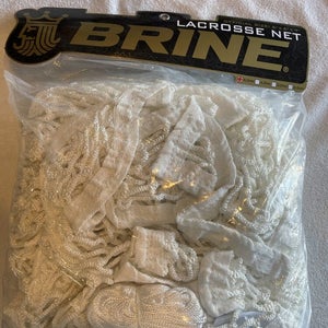 Brand New $199 Brine Official size 6” x 6” x 7” Lacrosse Net 6.0mm