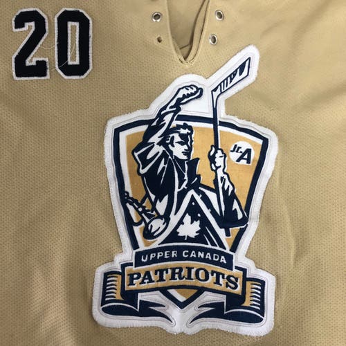 FREE SHIPPING Upper Canada Patriots JrA XL game jersey