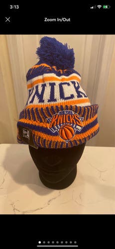 Knicks Pom Winter Hat Adult