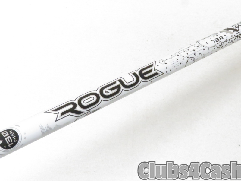 Aldila Rogue White 130msi 70R Driver Shaft Regular Flex + PING G410 G425 Adapter