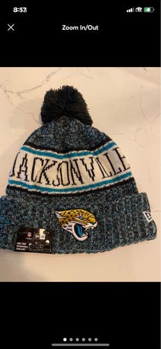 Jacksonville Jaguars Pom Winter hat adult
