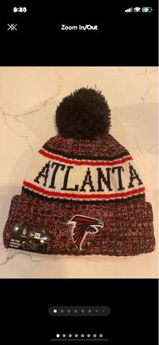 Atlanta Falcons Pom Winter Hat Adult