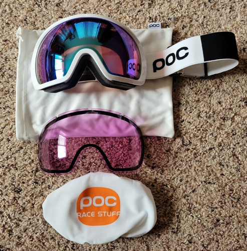 POC Fovea Clarity Comp Goggles with Spektris Blue lens and spare lens/cover