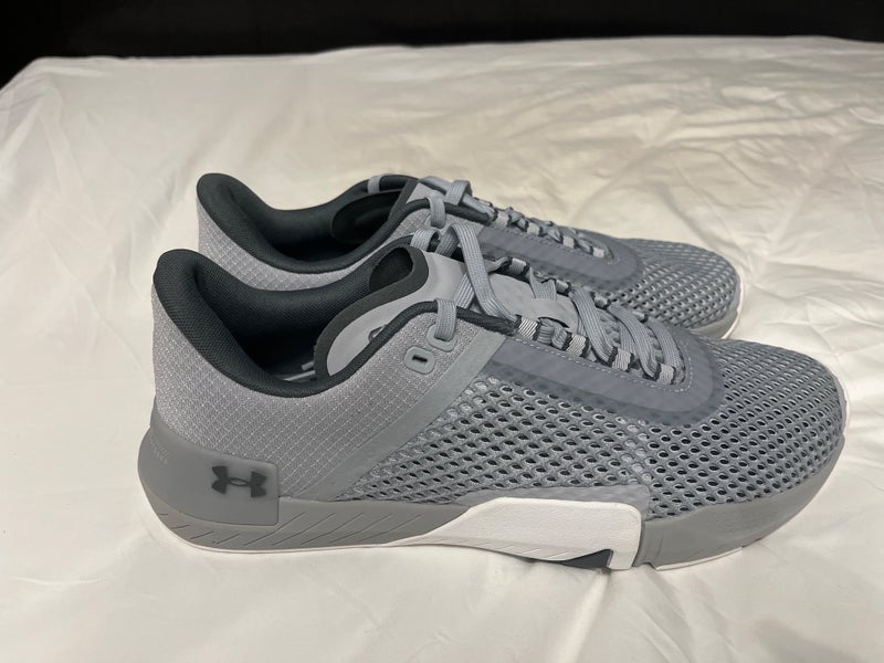 Size Gray 12 Men's UA TriBase™ Reign 4 Training Shoes