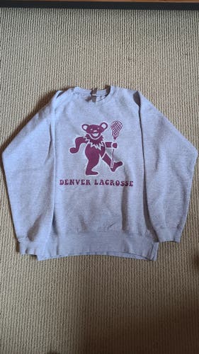 Used Denver Lacrosse dancing bear sweatshirt - size M