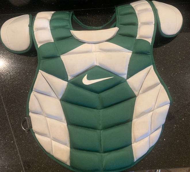 Nike green/grey nike catcher body protector