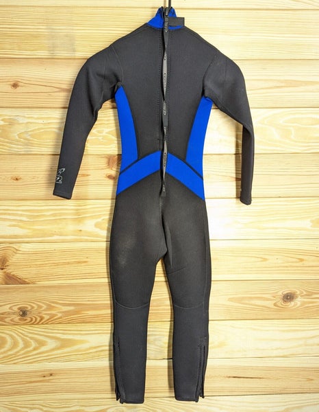 Tilos Adventure Titanium Kids Youth 2 / 3mm Full Wetsuit Scuba Dive Blue Size 6