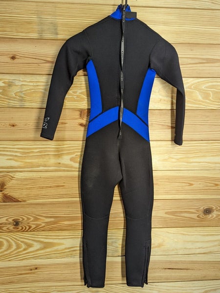 Tilos Adventure Titanium Kids Youth 2 / 3mm Full Wetsuit Scuba Dive Blue Size 6