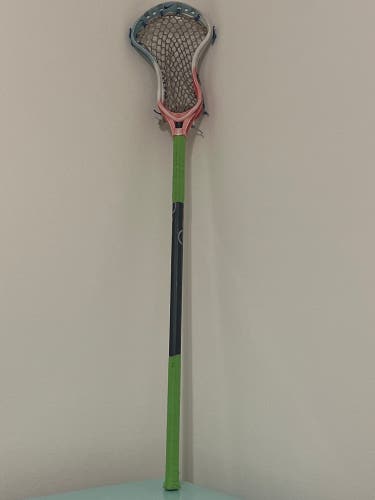 Nike Ceo Lacrosse head with warrior burn shaft