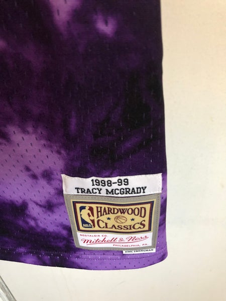 Men's Tracy McGrady Purple Toronto Raptors 1998-99 Galaxy Swingman Jersey