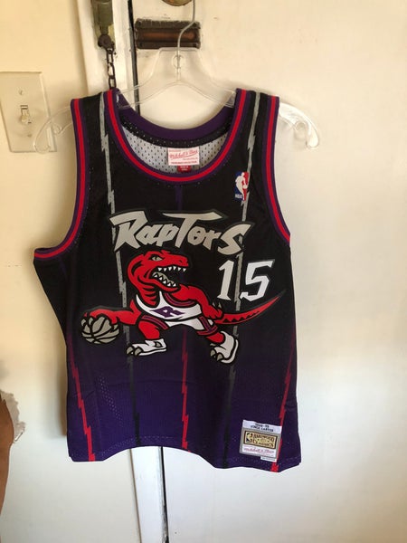 Toronto Raptors Vince Carter White Jersey-NBA NWT by Mitchell & Ness