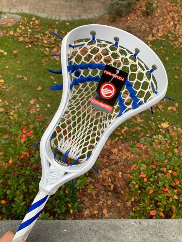 New Youth/Beginner Maverik Combine Complete Lacrosse Stick Custom strung w/semi-soft mesh 10U