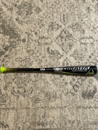 Used 2018 Louisville Slugger Alloy Omaha Bat (-10) 18 oz 28"