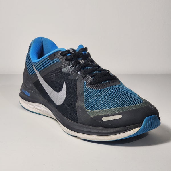 Circunstancias imprevistas extraer Cordero Nike Dual Fusion X 2 Metallic Charcoal / Blue / Black Men's Size 8 Running  Shoes | SidelineSwap