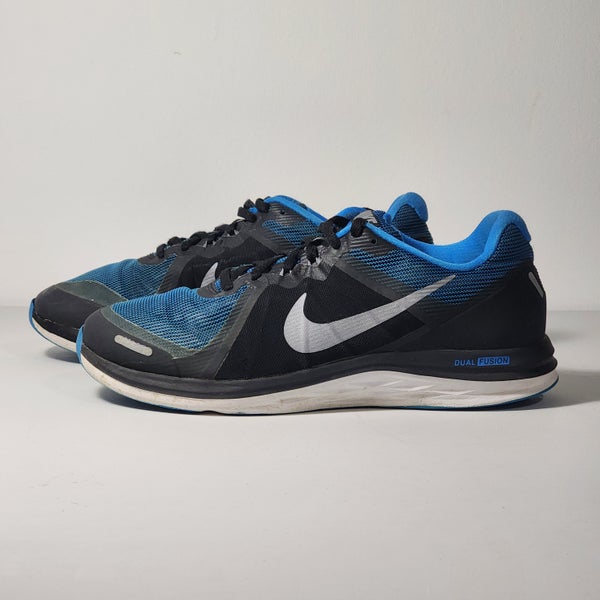 aankomen Dicteren Pekkadillo Nike Dual Fusion X 2 Metallic Charcoal / Blue / Black Men's Size 8 Running  Shoes | SidelineSwap