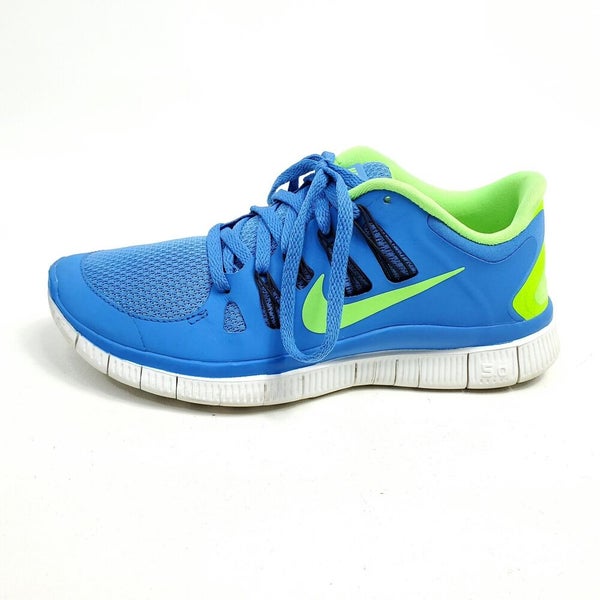 Free 5.0 Running Shoes Size 8 Blue Athletic Sneakers 580591-430 | SidelineSwap