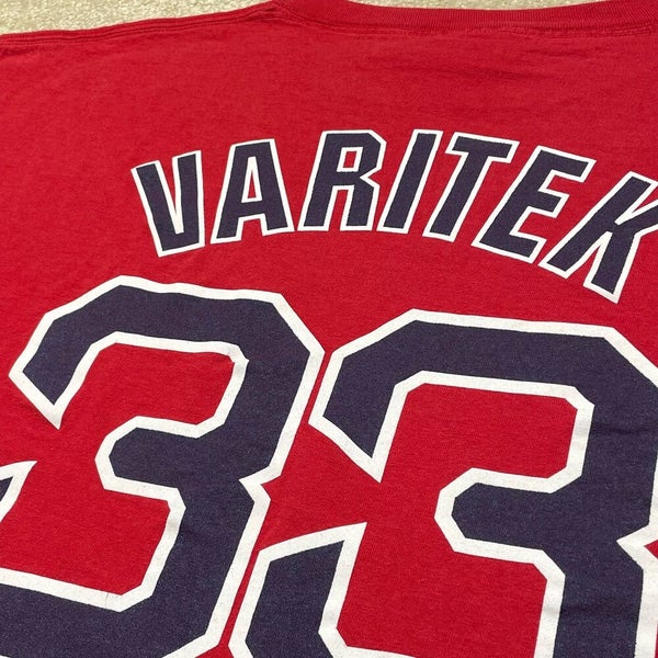 Majestic, Shirts, Majestic Athletic Boston Red Sox 33 Jason Varitek White  Jersey Mens Large