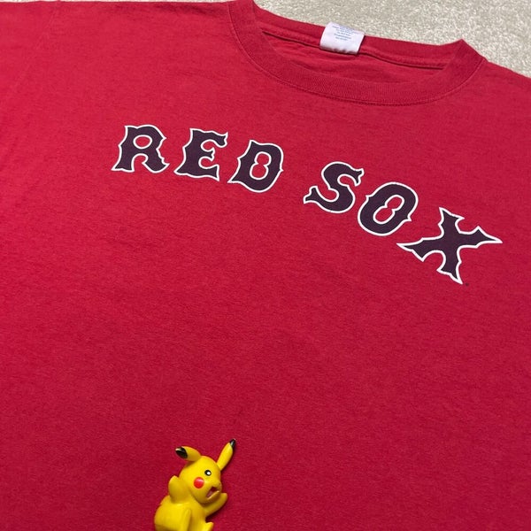 Mens MLB Team Apparel Boston Red Sox JASON VARITEK Baseball Shirt