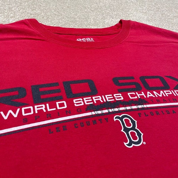 Boston Red Sox T Shirt Men Medium MLB Baseball Lee County FL Spring  Training