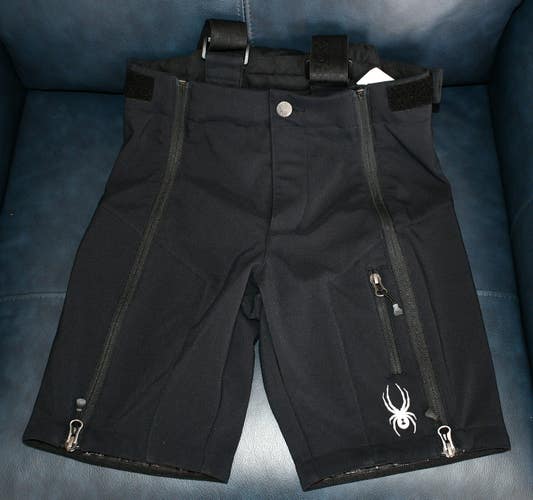 new Kids 10 Medium Spyder Tarantula Ski Race Training Shorts