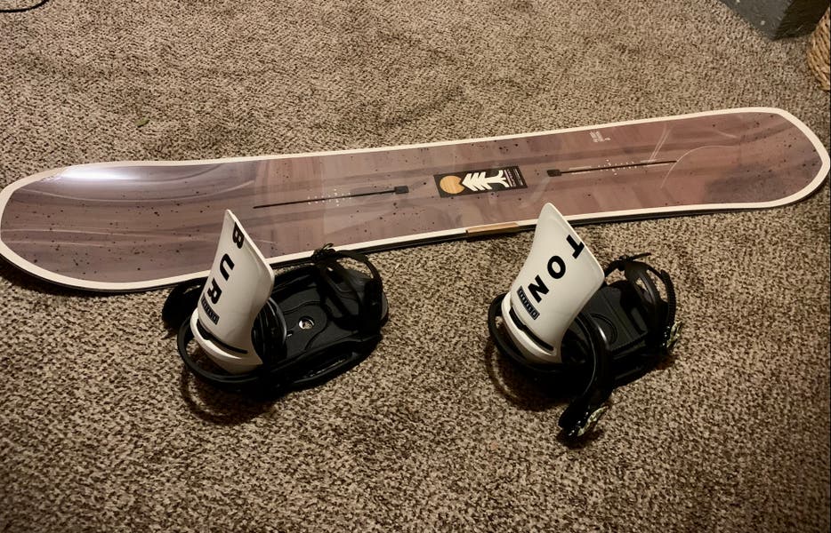 New Men's Burton Cartographer Snowboard - Bindings Included