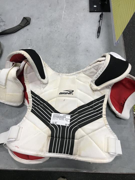 Used Brine - Md Lacrosse Shoulder Pads