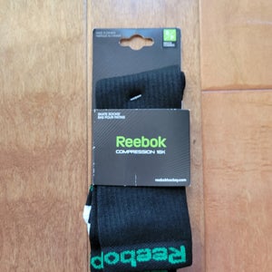 Black Adult Unisex New Small Reebok Skate Socks