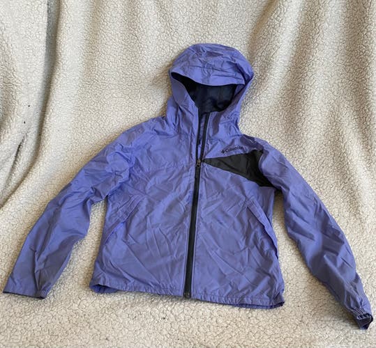 Purple Used Kids Unisex Medium Columbia Jacket