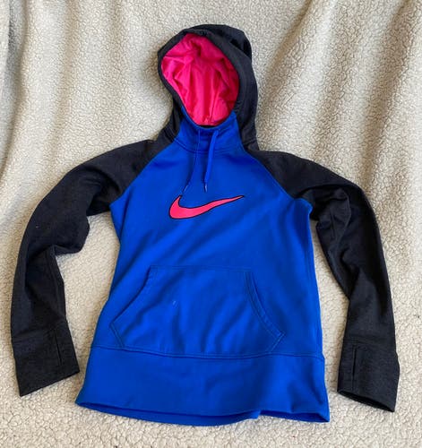 Blue Used Kids Unisex Small Nike Sweatshirt