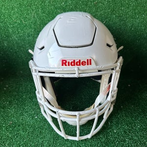 Adult Large - Riddell Speedflex Football Helmet - White