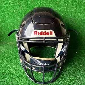 Adult Medium - Riddell Speedflex Football Helmet - Navy
