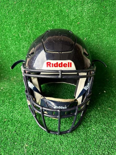 Adult Medium - Riddell Speedflex Football Helmet - Navy