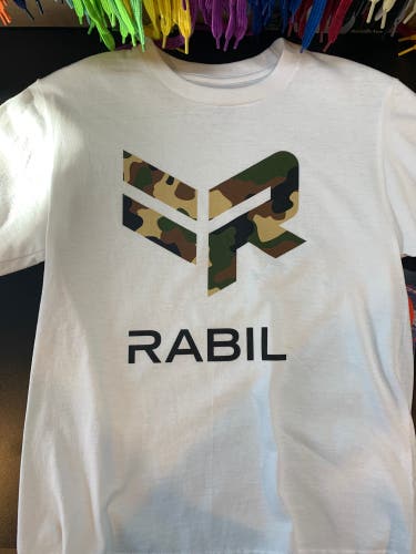 Warrior Camo Rabil Lacrosse T-shirt Tee Youth Medium