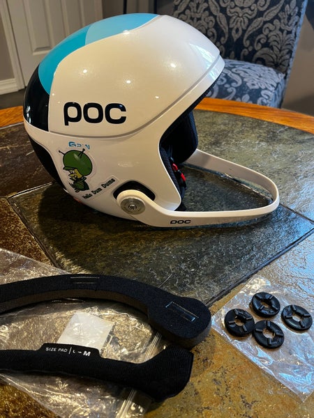 Used Unisex Medium/Large POC Skull Orbic Comp Spin Helmet FIS Legal
