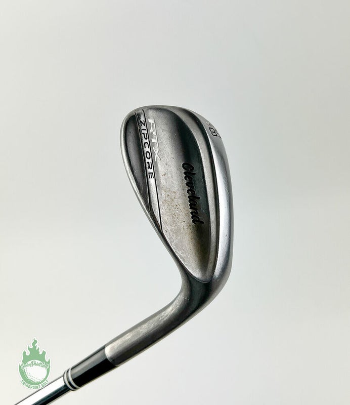 Cleveland RTX ZipCore Wedge 58*-6 Low S300 Stiff Flex Steel Golf Pride Grip