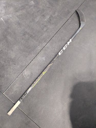 Used Senior CCM Right Handed RibCor Trigger 3D PMT Hockey Stick Toe Pattern Pro Stock