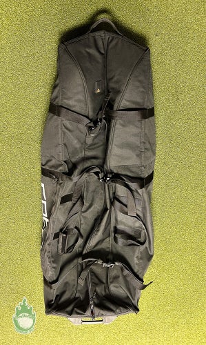 Pre-Owned Cobra Black Golf Bag Soft Travel Case with Wheels- 1 Pocket