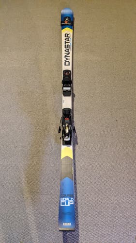 Dynastar WC GS skis 170 cm with Look bindings