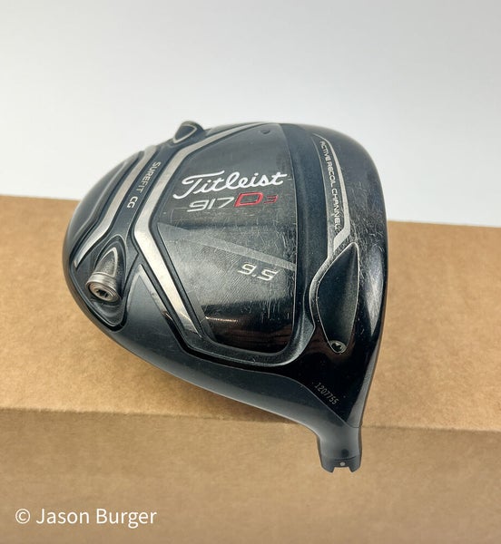 Used Right Handed Titleist 917 D3 9.5* Driver HEAD ONLY Golf Club
