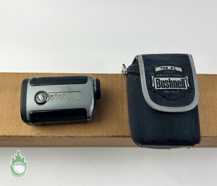 BUSHNELL GOLF LASER RANGEFINDER TOUR V2 WITH CASE AND POUCH