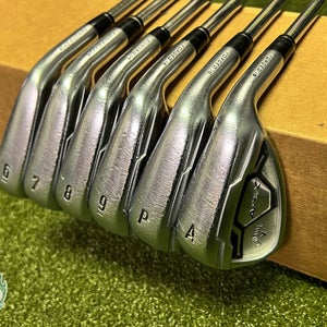 Used Callaway APEX Forged '16/CF16 Irons 6-PW/AW XP95 S300 Stiff Steel Golf Set